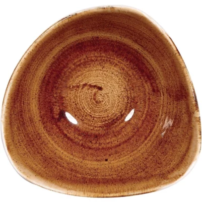 Bols triangulaires Churchill Stonecast Patina Vintage Copper 153mm (Lot de 12)