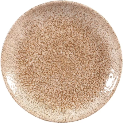 Assiettes rondes Churchill Studio Prints Raku Garnet Orange 165mm (Lot de 12)