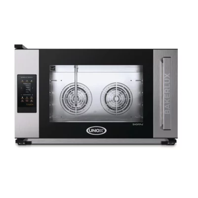 Four à convection avec humidificateur Unox Bakerlux SHOP Pro Rossella Matic Touch 4 plaques 600x400 mm