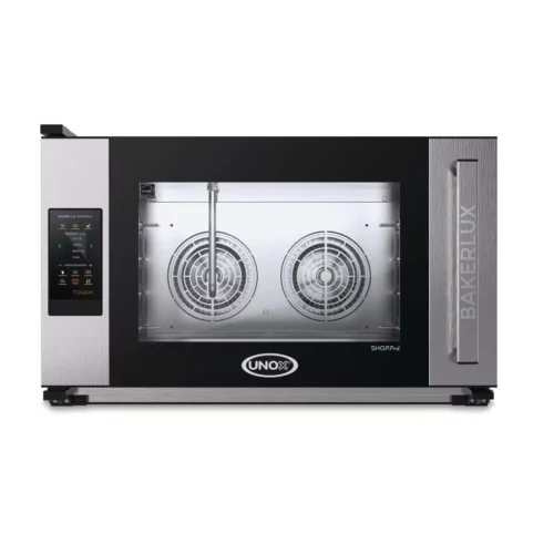 Four à convection avec humidificateur Unox Bakerlux SHOP Pro Rossella Matic Touch 4 plaques 600x400 mm