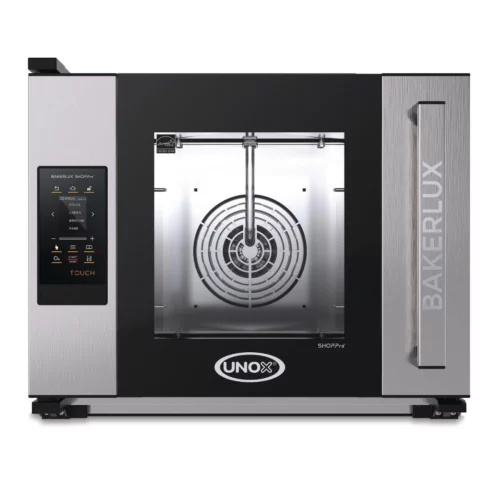 Four à convection avec humidificateur Unox Bakerlux SHOP Pro Arianna Touch 4 plaques 460 x 330mm