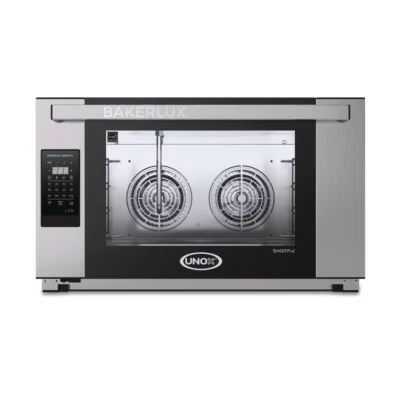 Four à convection avec humidificateur Unox Bakerlux SHOP Pro Rossella Led 4 plaques 600 x 400mm