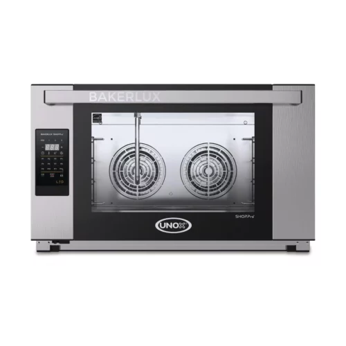 Four à convection avec humidificateur Unox Bakerlux SHOP Pro Rossella Led 4 plaques 600 x 400mm