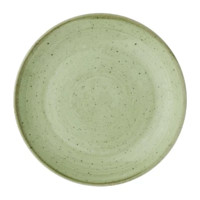 Assiettes avec rebord Churchill Stonecast Sage Green 165mm (Lot de 12)
