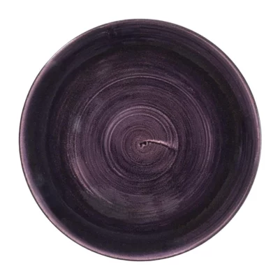 Assiettes rondes Churchill Stonecast Patina Purple 288mm (Lot de 12)