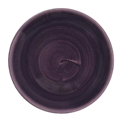 Assiettes rondes Churchill Stonecast Patina Purple 217mm (Lot de 12)
