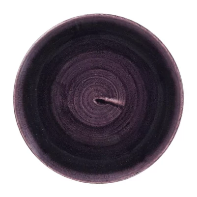 Assiettes rondes Churchill Stonecast Patina Purple 165mm (Lot de 12)