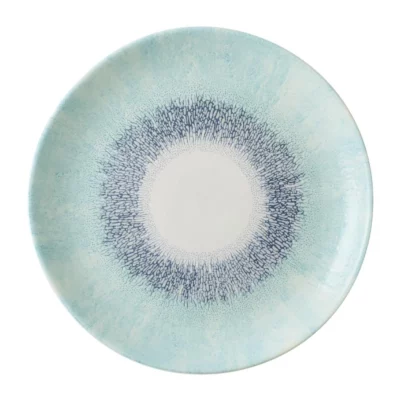 Assiettes rondes Churchill Studio Prints Fusion Blue 288mm (Lot de 12)