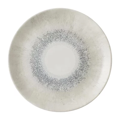 Assiettes rondes Churchill Studio Prints Fusion Grey 288mm (Lot de 12)