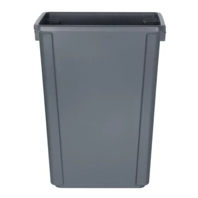 Poubelle Jantex Slim grise 60L