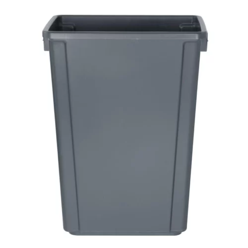 Poubelle Jantex Slim grise 60L