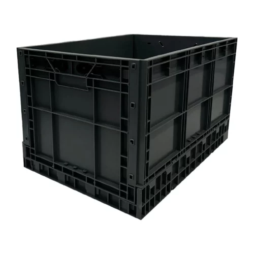 Caisse de transport/stockage pliante en plastique Vogue 594x396x353mm