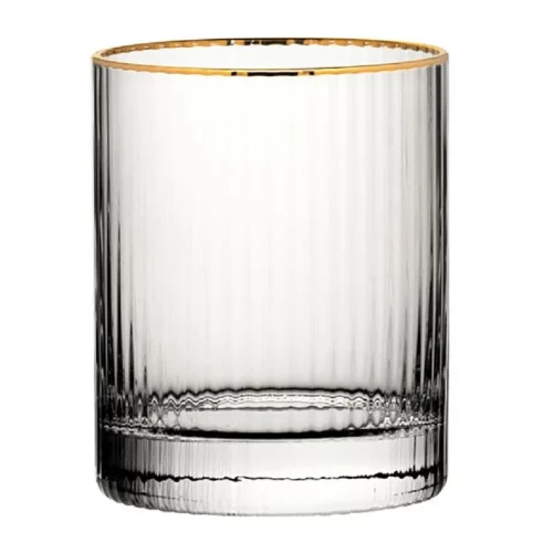 Verres à whisky bord doré Hayworth Utopia 325 ml (lot de 6)