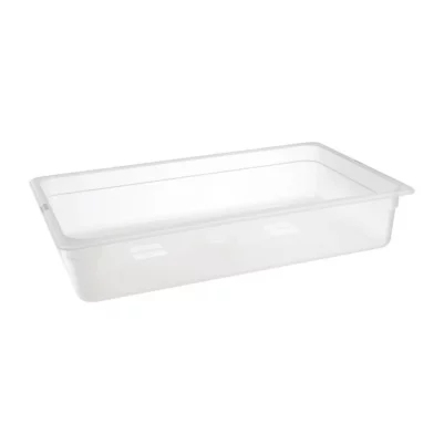 Bac en polypropylène GN 1/1 sans couvercle Nisbets Essentials 100mm