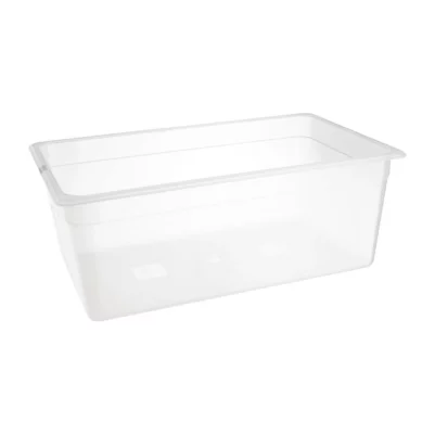 Bac en polypropylène GN 1/1 sans couvercle Nisbets Essentials 200mm