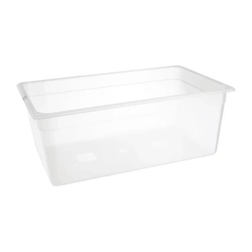 Bac en polypropylène GN 1/1 sans couvercle Nisbets Essentials 200mm