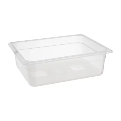 Bac en polypropylène GN 1/2 sans couvercle Nisbets Essentials 100mm