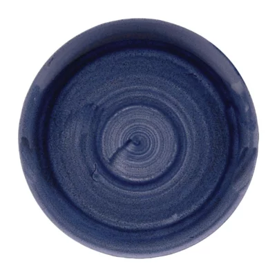 Assiettes rondes Churchill Stonecast Patina Cobalt 288mm (Lot de 12)