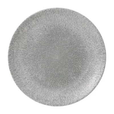 Assiettes rondes Churchill Raku Evolve Jasper Grey 260mm (Lot de 12)