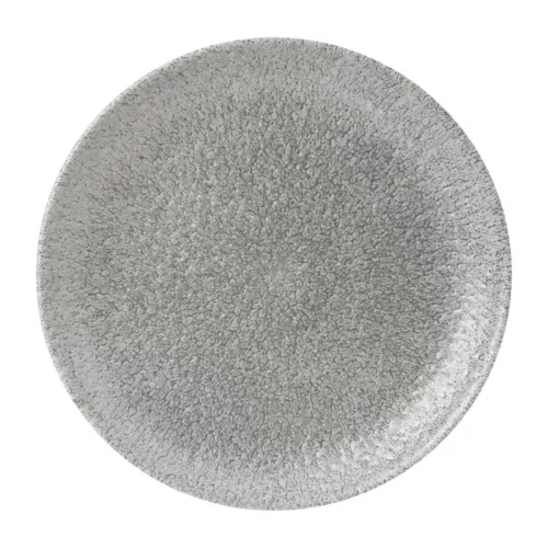 Assiettes rondes Churchill Raku Jasper Grey Evolve 217mm (Lot de 12)