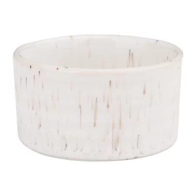 Pots à sauce blanc moucheté Olympia Cavolo 67mm (lot de 12)
