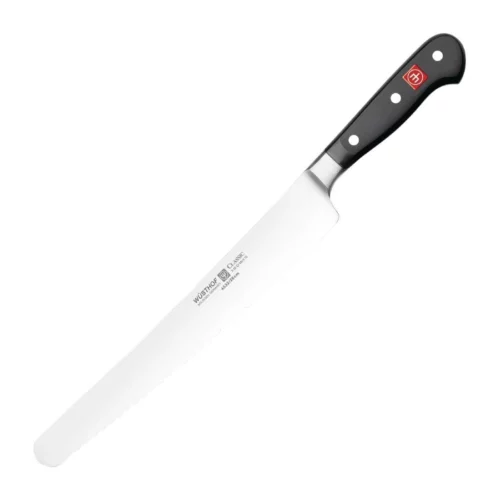 Couteau à trancher Wusthof Classic lame alveolée 384mm