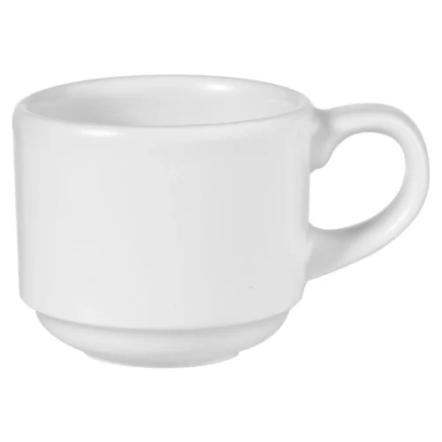 Tasses empilables Churchill White 85ml (Lot de 12)