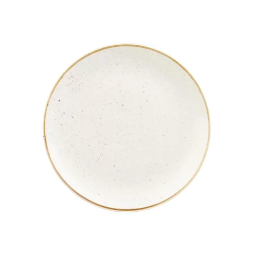 Assiettes rondes Churchill Stonecast Barley White 304mm (Lot de 6)