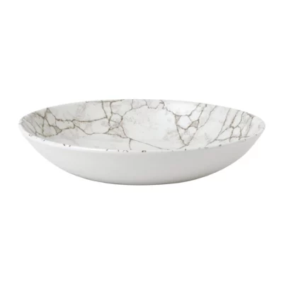 Assiettes coupes rondes Studio Prints Kintsugi Agate Grey 248mm (Lot de 12)