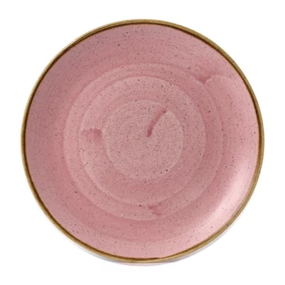 Assiettes rondes Petal Stonecast Pink 260mm (Lot de 12)