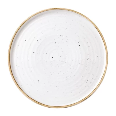 Assiettes avec rebord Churchill Stonecast Barley White 275mm (Lot de 6)