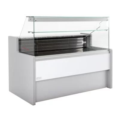 Comptoir de service réfrigéré gris Zoin Tibet 1500mm