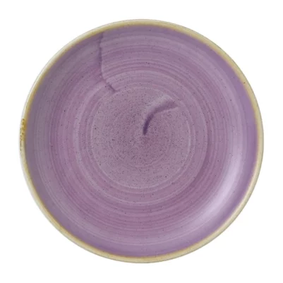 Assiettes coupes rondes Churchill Stonecast Lavender Evolve 165mm (Lot de 12)