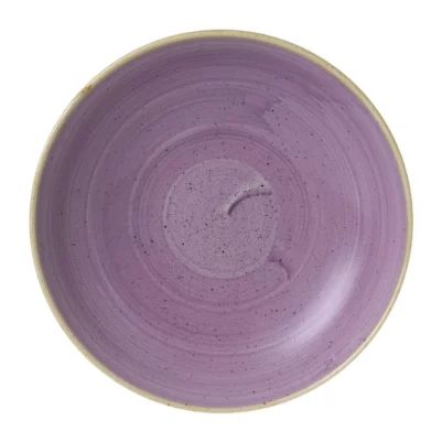 Bols triangulaires Churchill Stonecast Lavender Evolve 248mm (Lot de 12)