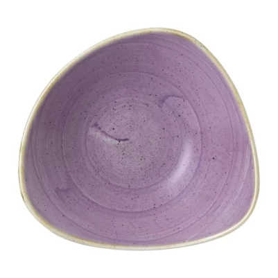 Bols triangulaires Churchill Stonecast Lavender Lotus 228mm (Lot de 12)