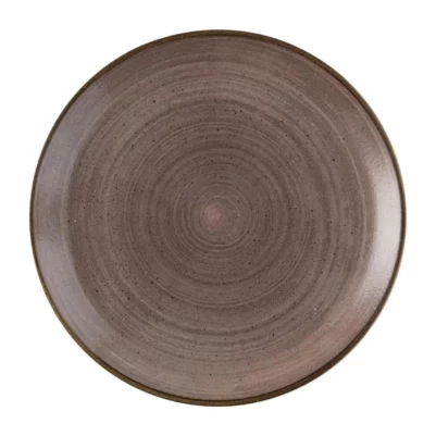 Assiettes avec rebord Churchill Stonecast Raw Evolve Brown 286mm (Lot de 12)
