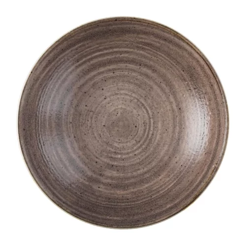 Bols Churchill Stonecast Raw Brown 184mm (Lot de 12)
