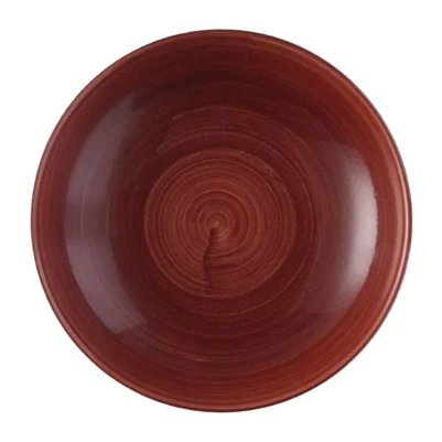 Bols Churchill Stonecast Patina Evolve Red Rust 248mm (Lot de 12)
