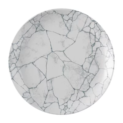 Assiettes rondes Churchill Studio Prints Kintsugi Pearl Evolve Grey 286mm (Lot de 12)