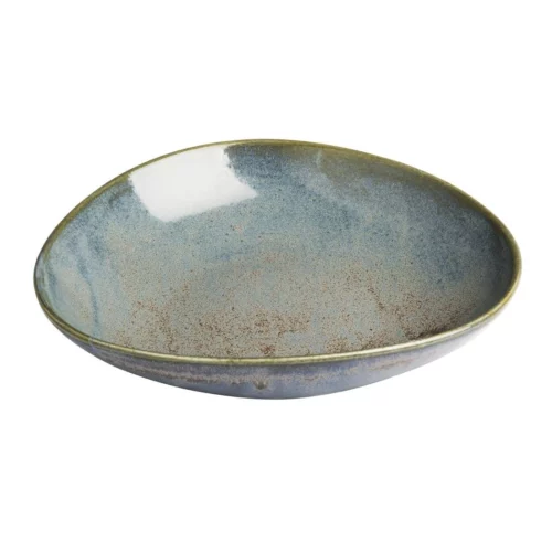 Bols triangulaires Olympia Ember Blue 245mm (lot de 4)