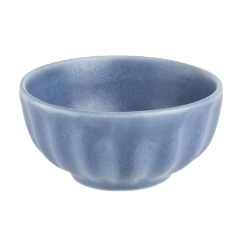 Bols profonds Olympia Corallite bleus 105x55mm (lot de 12)