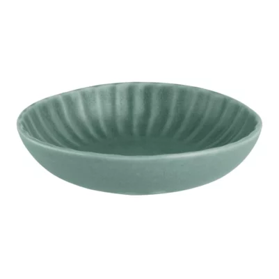 Assiettes calottes Olympia Corallite vertes 160x40mm (lot de 6)