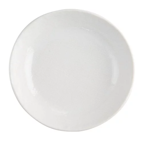 Bols plats Olympia Denim White 220 mm (lot de 6)