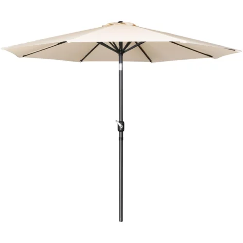 Parasol rond Bolero Seville 3m crème