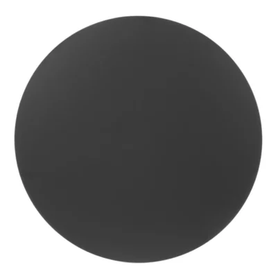 Plateau de table d'extérieur rond noir mat Bolero 600 mm