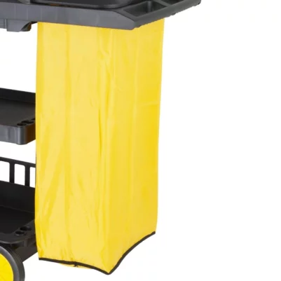 Sac de rechange pour chariot de nettoyage noir Jantex 80L