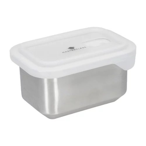 Plat de stockage alimentaire en acier inoxydable tout-en-un Masterclass 750ml