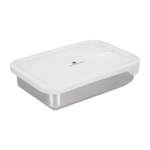 Plat de stockage alimentaire en acier inoxydable tout-en-un Masterclass 1,3L