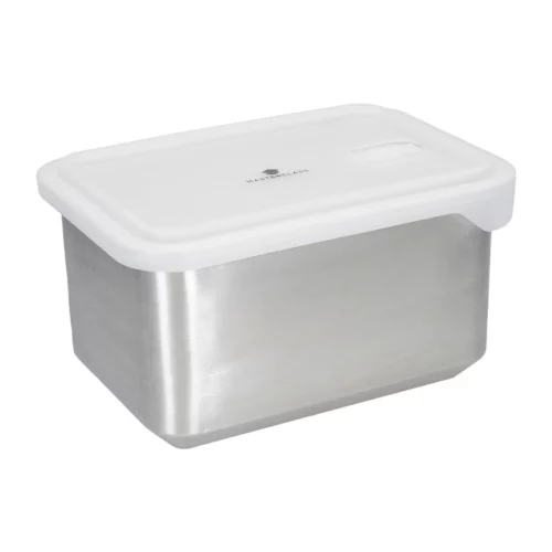 Plat de stockage alimentaire en acier inoxydable tout-en-un Masterclass 2L