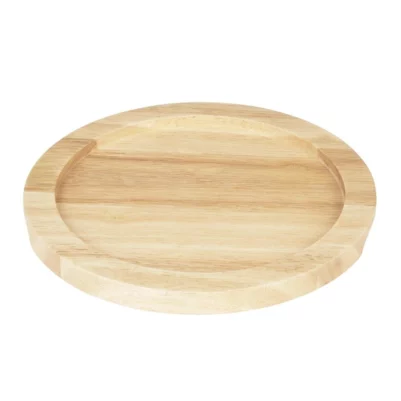 Planche en hévéa pour plat rond en fonte Olympia 254mm pour GJ556